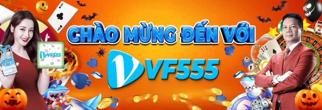 VF555 BANNER CHÀO MỪNG